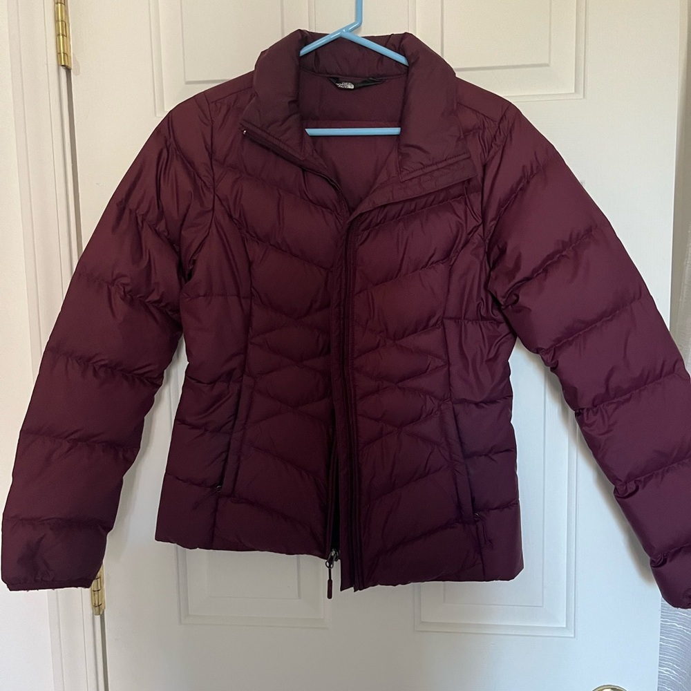 Maroon North Face Jacket